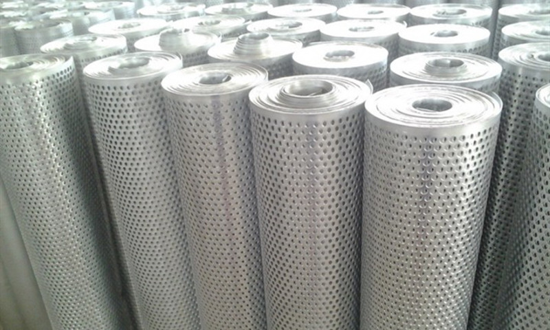 round hole mesh plate