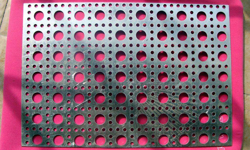 round hole mesh plate