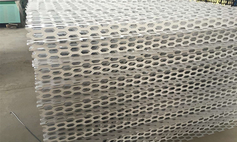 1060 aluminum plate punching net product display