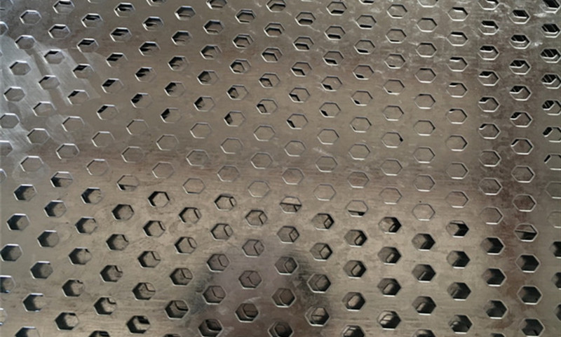 5052 Aluminium plate Punched metal display