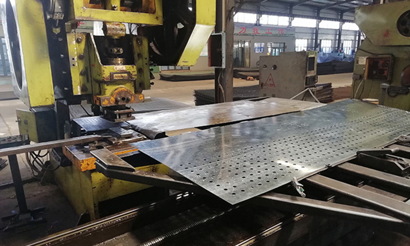 5052 aluminum plate perforated sheet display