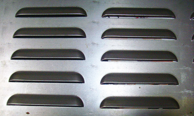 Aluminum plate louver Punched metal Products