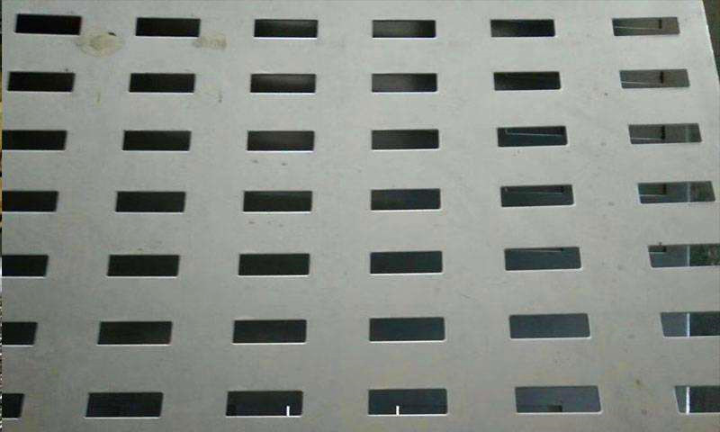 Square hole iron plate Punched metal Products