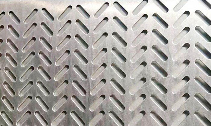 Eight hole iron plate punching net products display