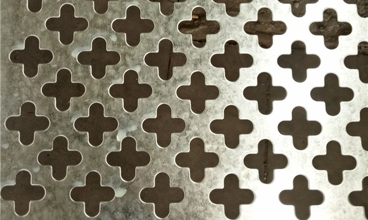 Cross hole stainless steel Punched metal Products