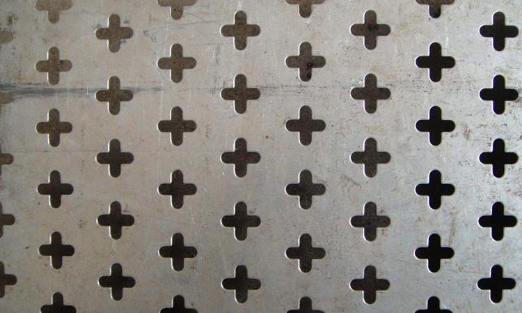 Cross hole stainless steel Punched metal Products