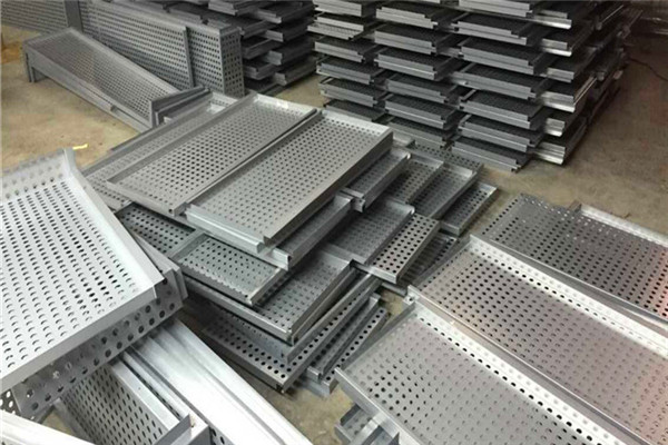 Iron plate round hole mesh plate Product display