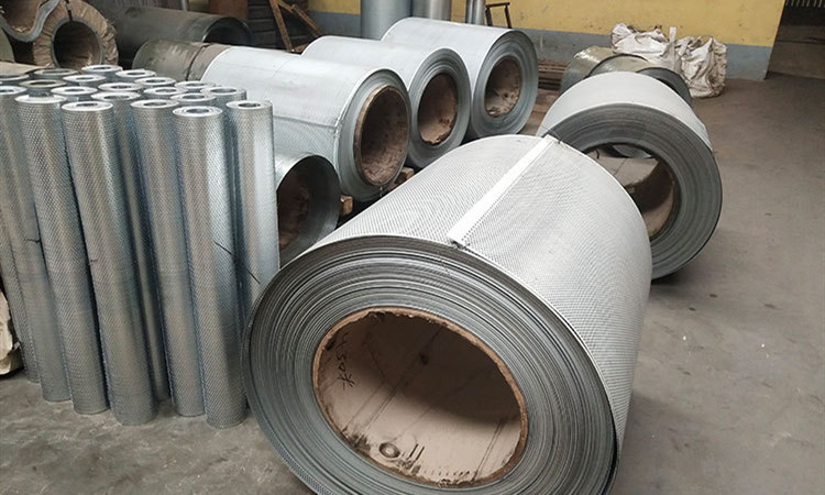 Coil plate round hole mesh plate Products