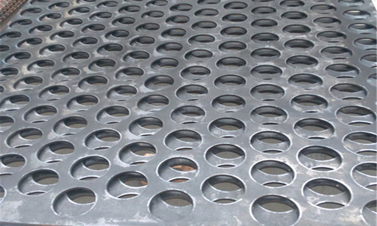 Hot-rolled plate round hole mesh plate Products