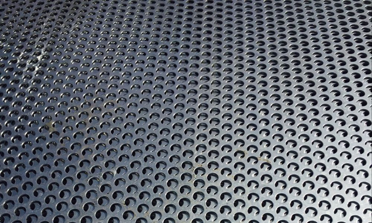 Hot-rolled plate round hole mesh plate Products