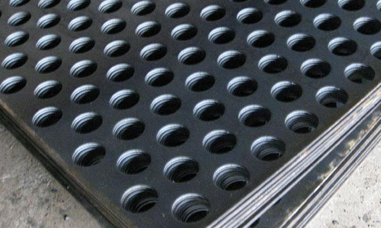 Hot-rolled plate round hole mesh plate Products