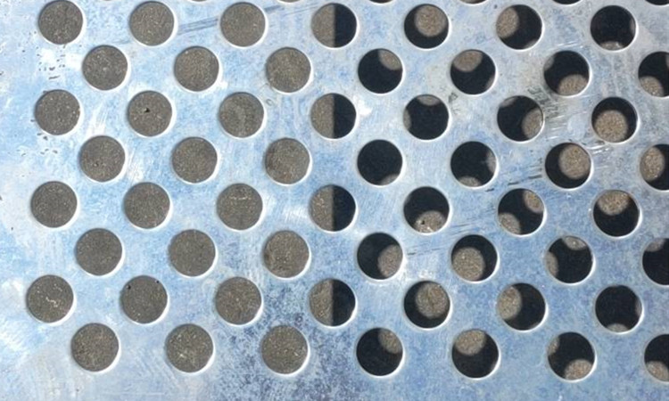 Galvanize round hole mesh plate Products