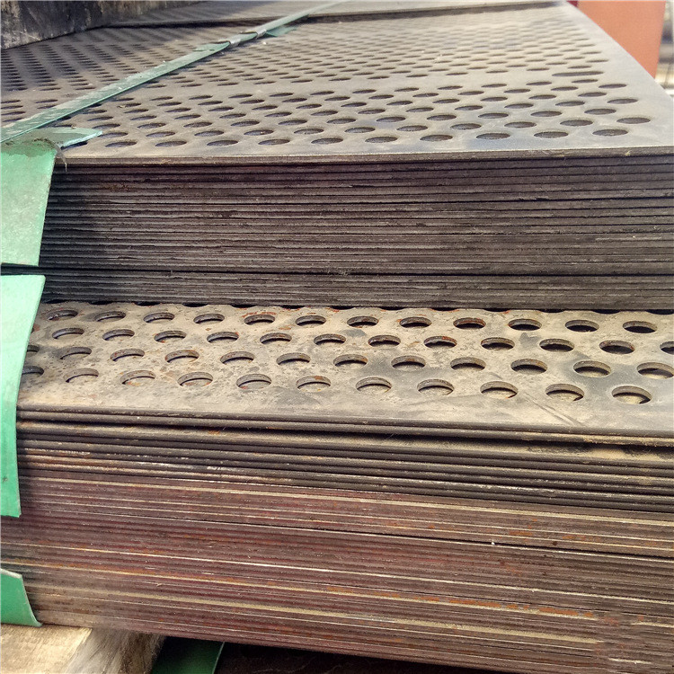 Manganese steel round hole mesh plate Products