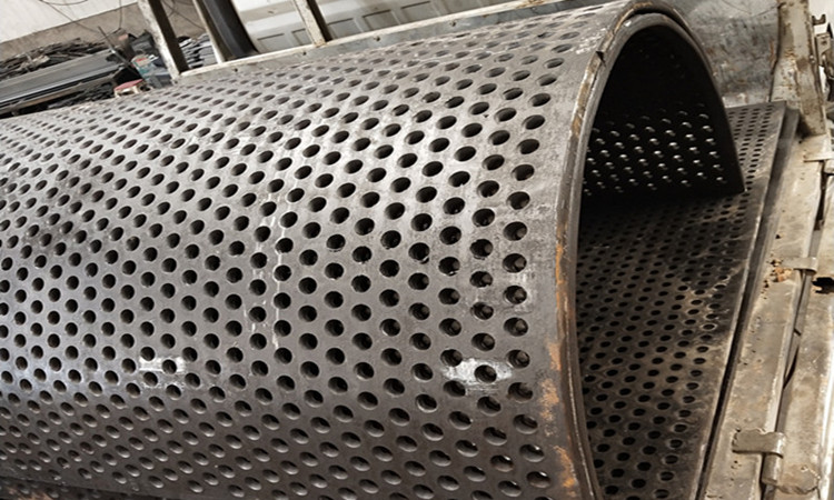 Manganese steel round hole mesh plate Products