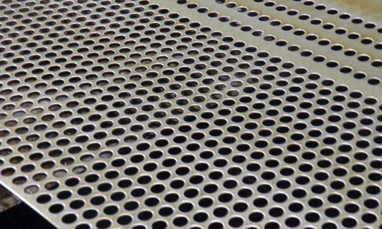 316 stainless steel round hole mesh plate Products