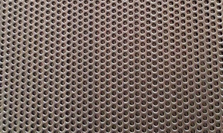 Metal sheet with holes Products