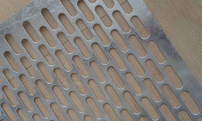 Slotted hole Punched metal Products