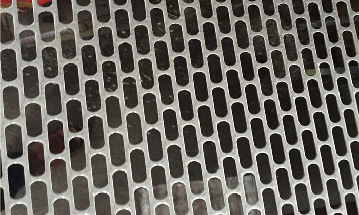 Iron plate slotted holes Punched metal Products