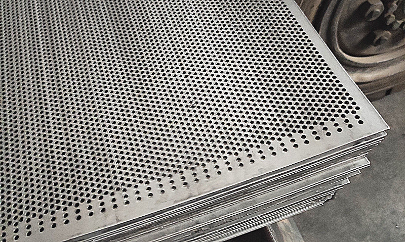 round hole mesh plate