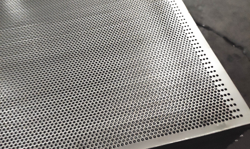 round hole mesh plate