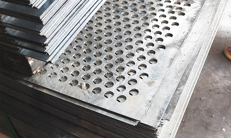 round hole mesh plate