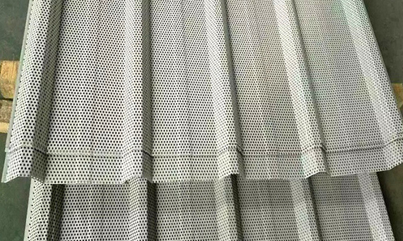 Perforated colored steel sheet Products