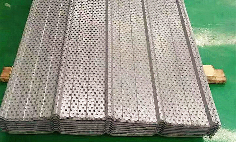 Perforated colored steel sheet Products