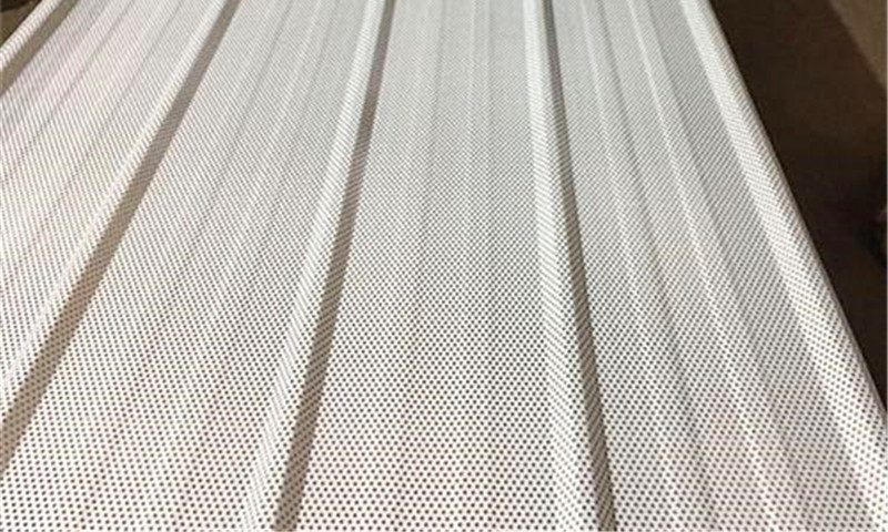 Perforated colored steel sheet Products