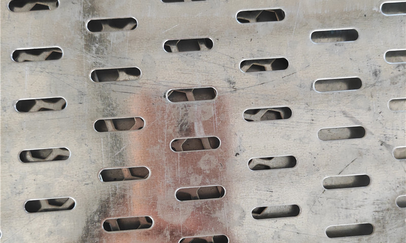 slotted hole Stainless steel sieve plate