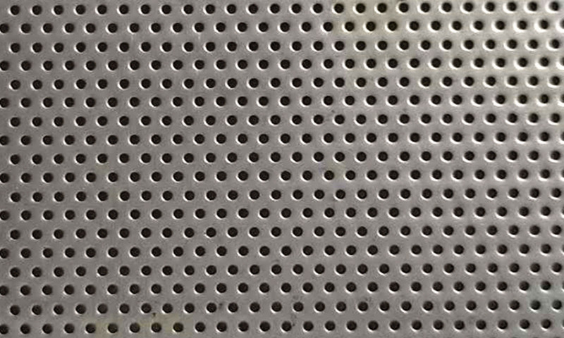 Perforated aluminum sheet