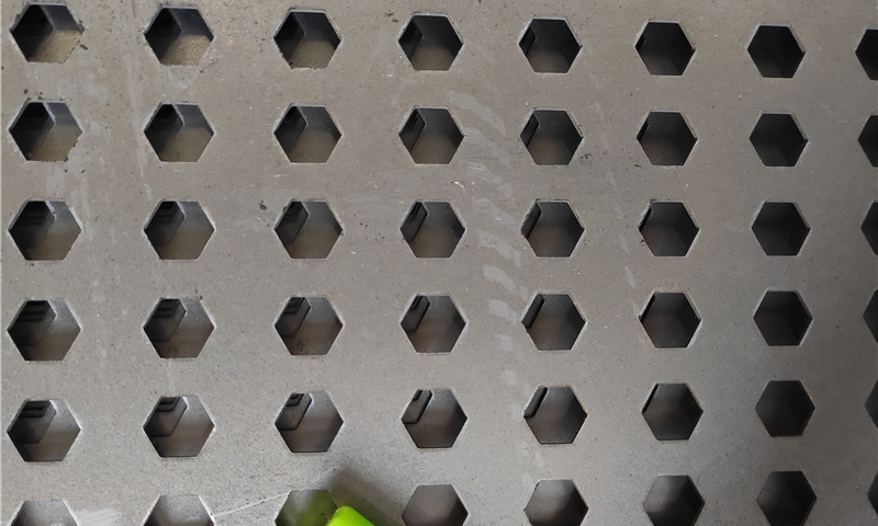 Perforated aluminum sheet