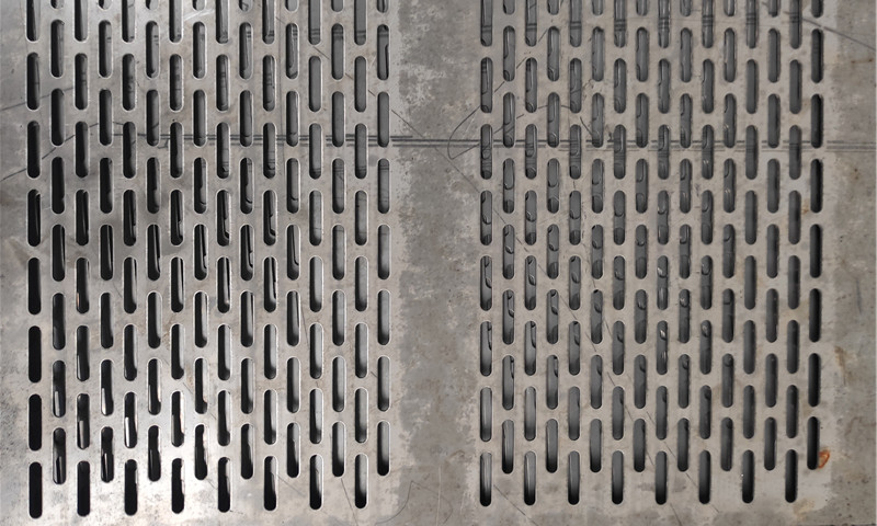 Perforated aluminum sheet