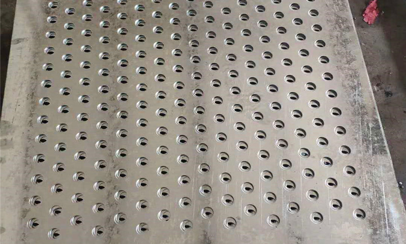 Round hole sieve plate