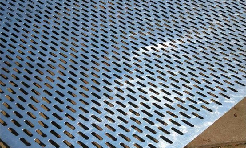 Hole hole iron sheet