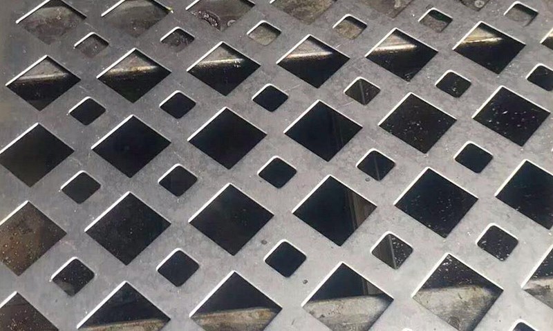 Hole hole iron sheet