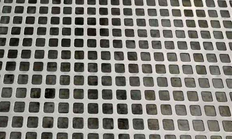 Aluminum sheet mesh plate