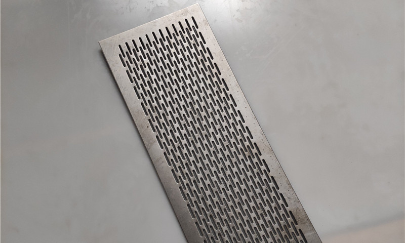 Cold-rolled plate perforated plate