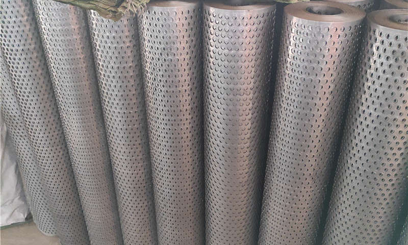 Cold-rolled plate perforated plate