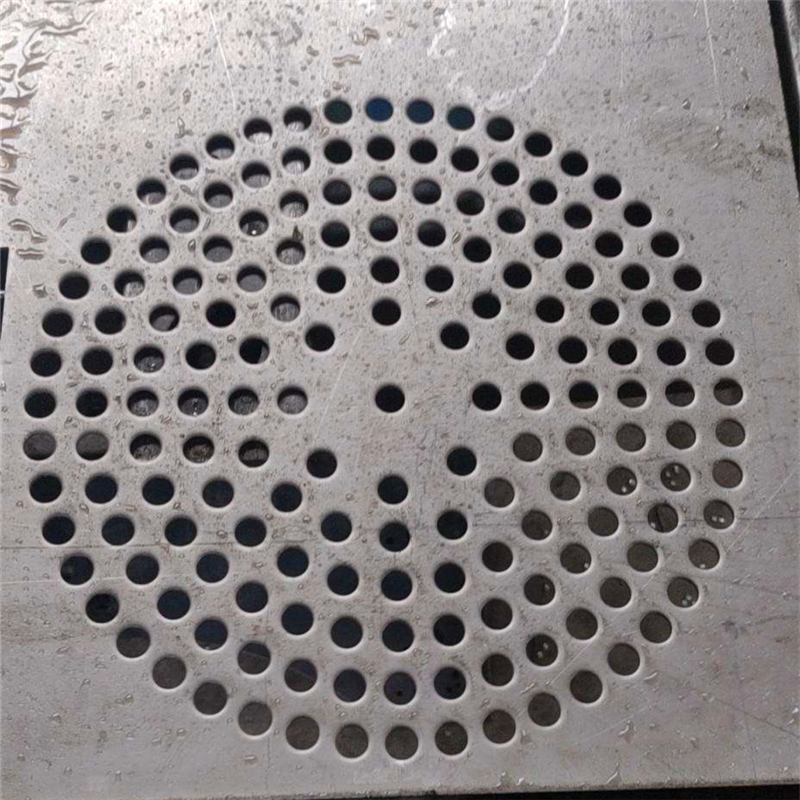 Round perforated panels