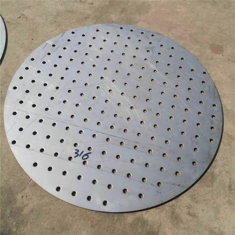 Round perforated panels