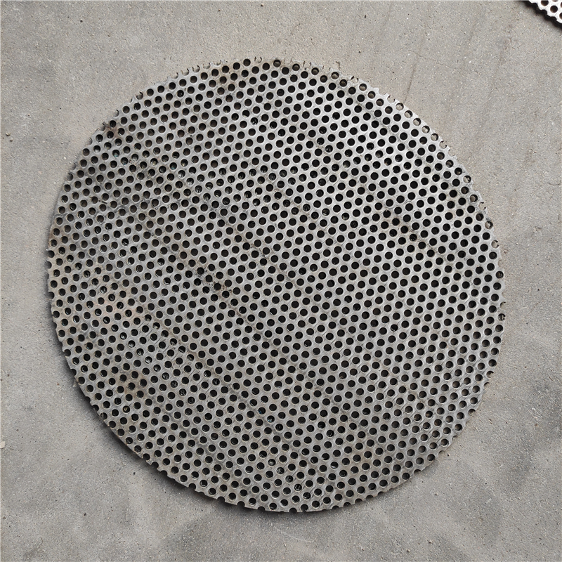 Round perforated panels