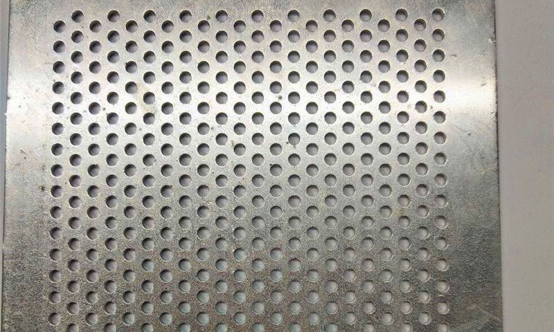 Plum blossom hole Perforated plate