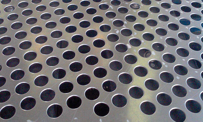 Plum blossom hole Perforated plate