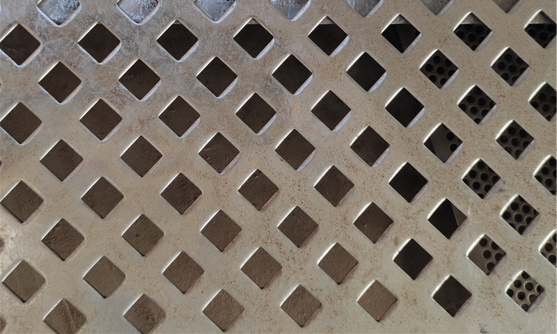 Perforated galvanized sheet