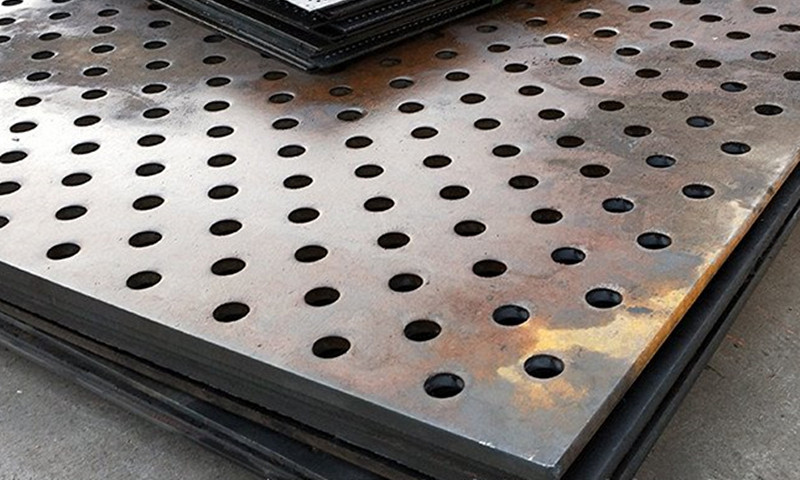 round hole mesh plate