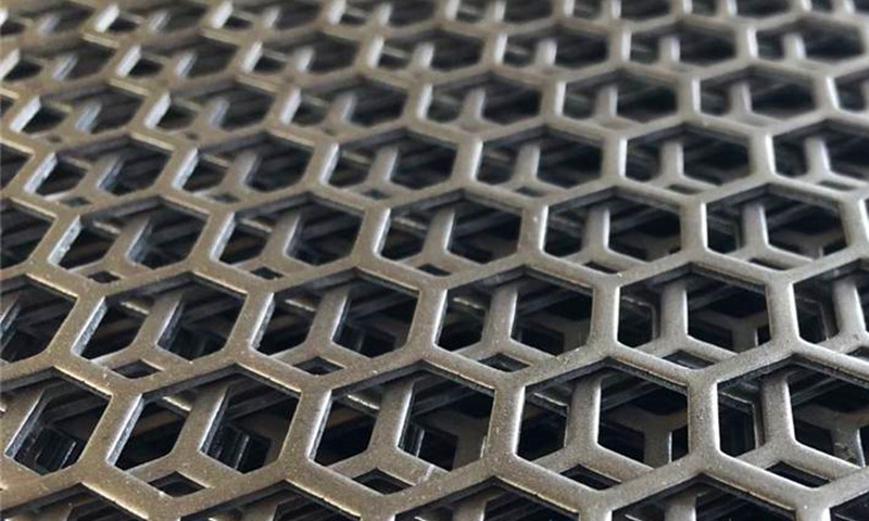 Perforated steel sheet