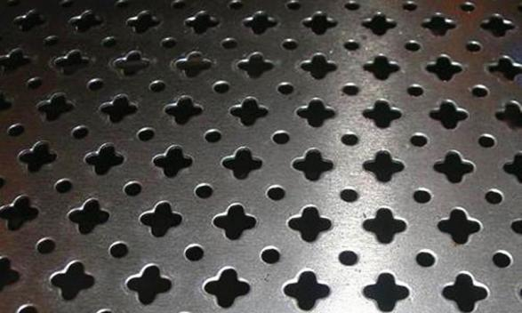 Perforated steel sheet