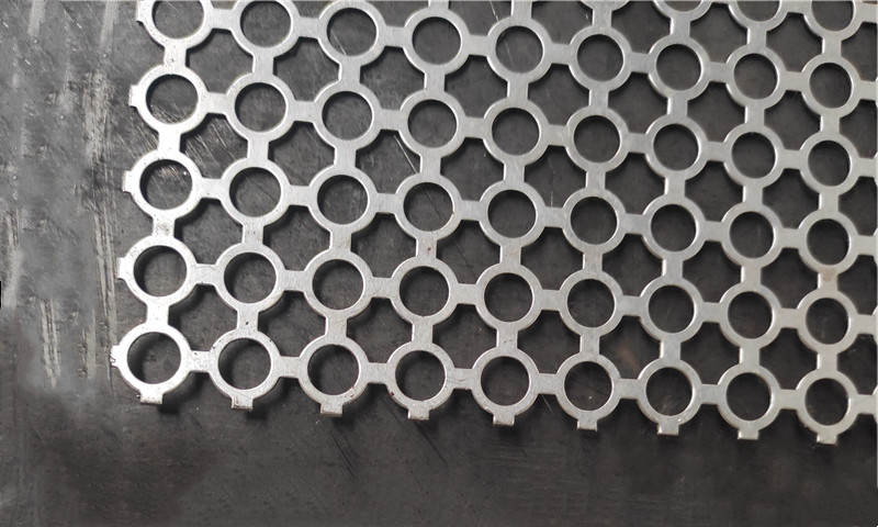 Perforated aluminum sheet