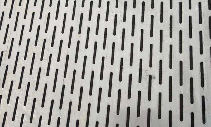 Perforated aluminum sheet