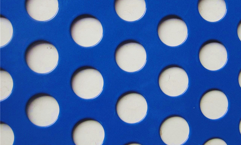 Perforated aluminum sheet